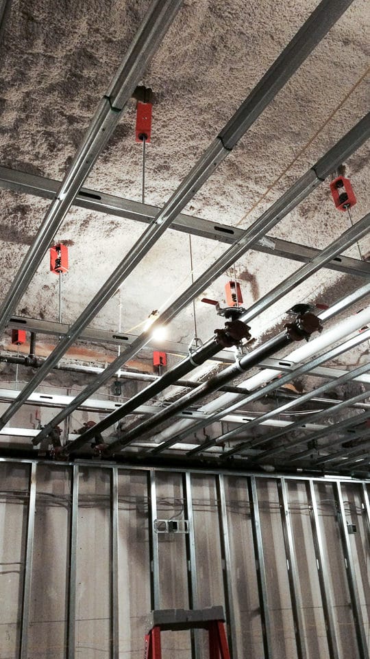 Suspended Drywall Isolated Ceilings